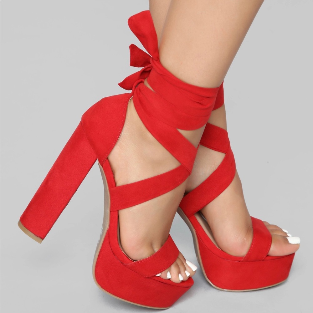 Red Platform Heels *NEW*